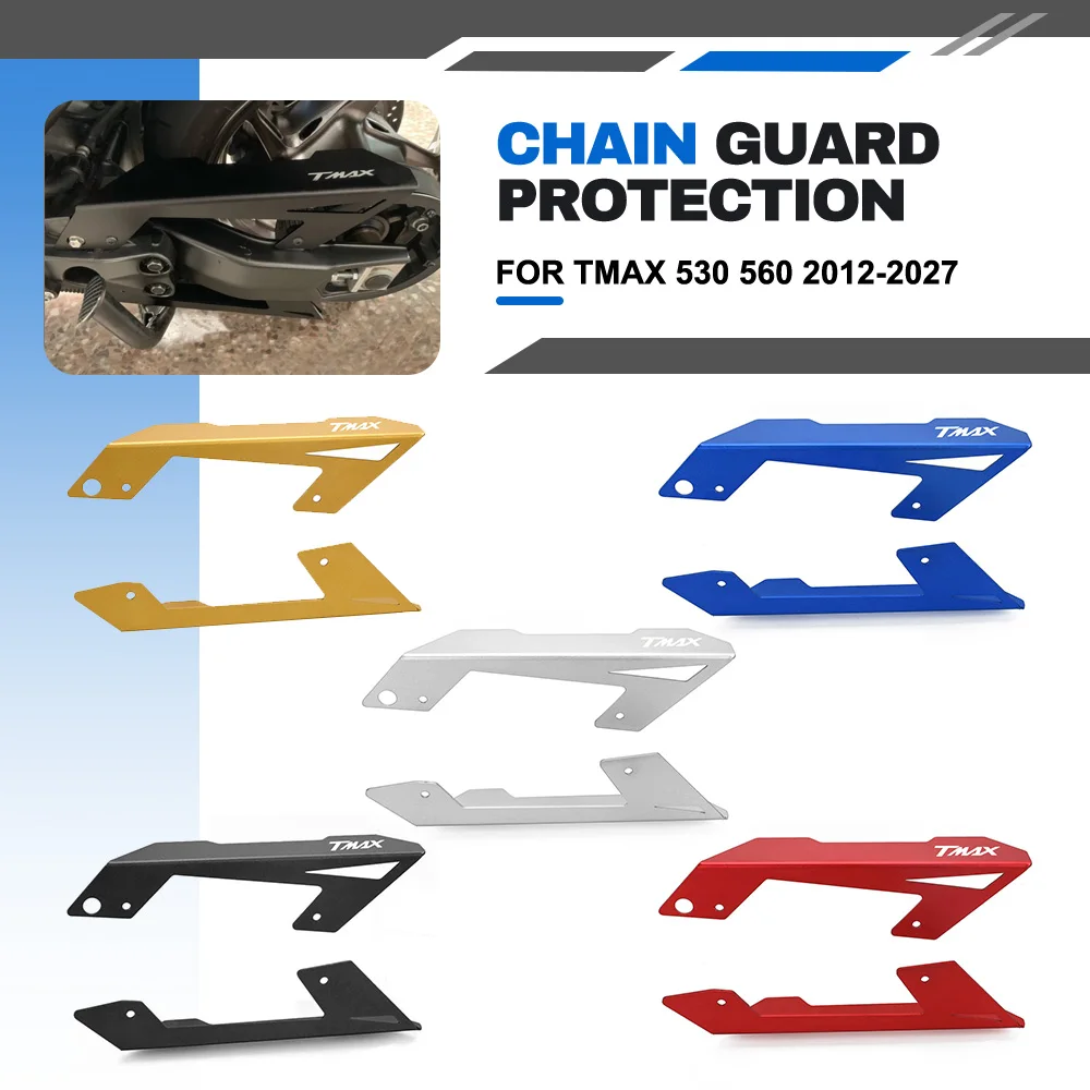 

Aluminium Chain Belt Guard Cover Protector Accessories FOR YAMAHA TMAX 530 560 2012-2023 2024 2025 2026 2027 Motorcycle T-max530
