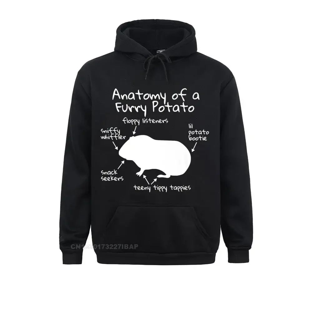 

Anatomy Of A Furry Potato Funny Guinea Pig Gift Premium Hoodie Preppy Style Sweatshirts Company Men Hoodies Customized Clothes