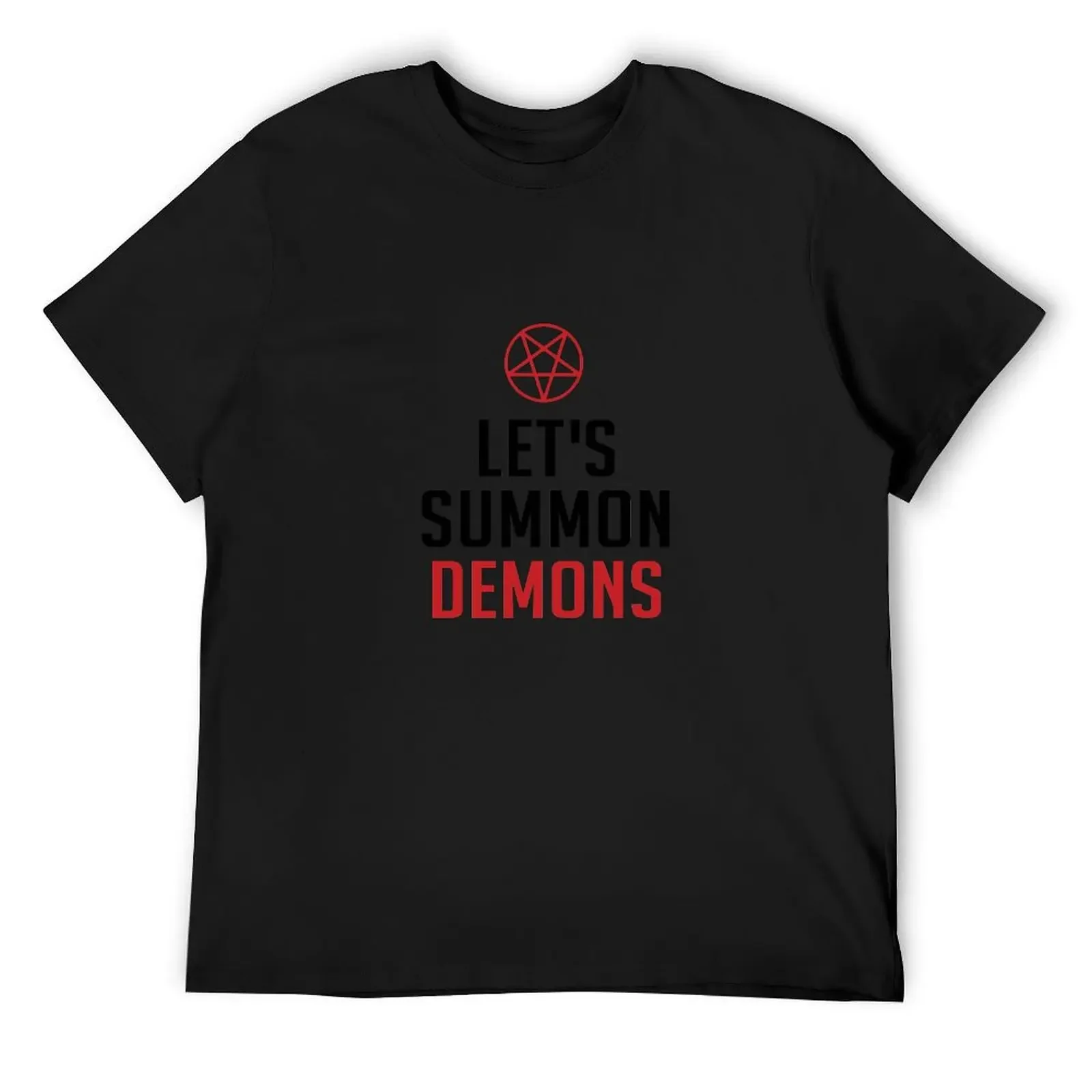 

Let's Summon Demons T-Shirt anime new edition cute tops essential t shirt men t shirts high quality