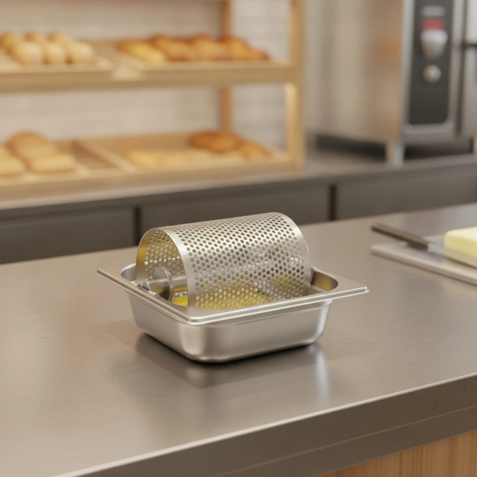 Butter Roller with Tray Stainl - огляд і ціна Home Cooking Usa