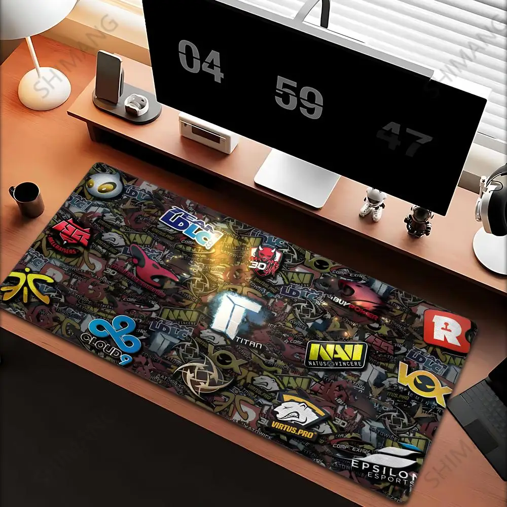 HOT Game team C-Counter Strike Black Locking Edge Mousepad PC Decorate the bedroom Computer Laptop Game Table Mice Mat cs go