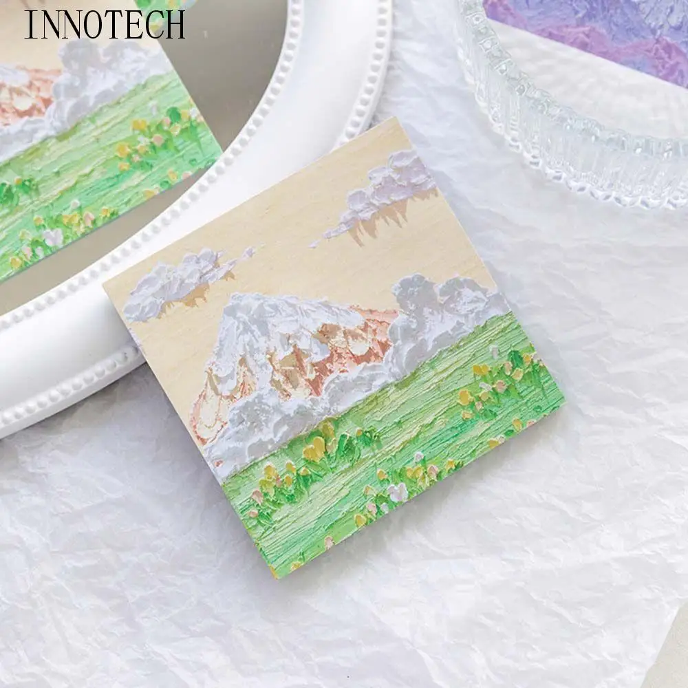 

Note School Office Supplies Writing Pads Daily To Do landscape Oil Painting Sticky Note Sticky Note Paper Memo Pad Memo Note
