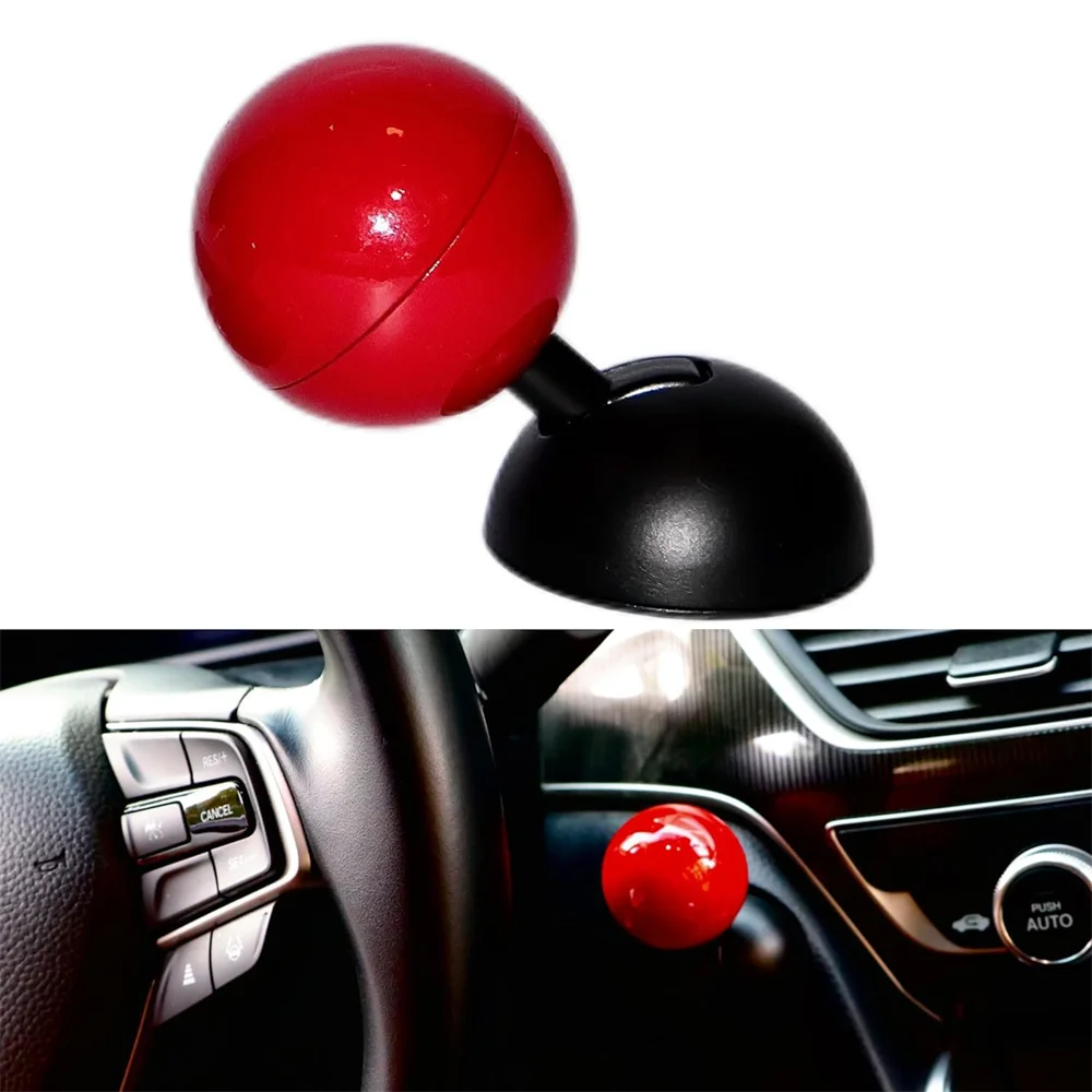 Ball-Shaped Car Engine Start Cover Car Start Button With One Click 1-Touch Starter For 41mm Diameter Buttons Car Accessories