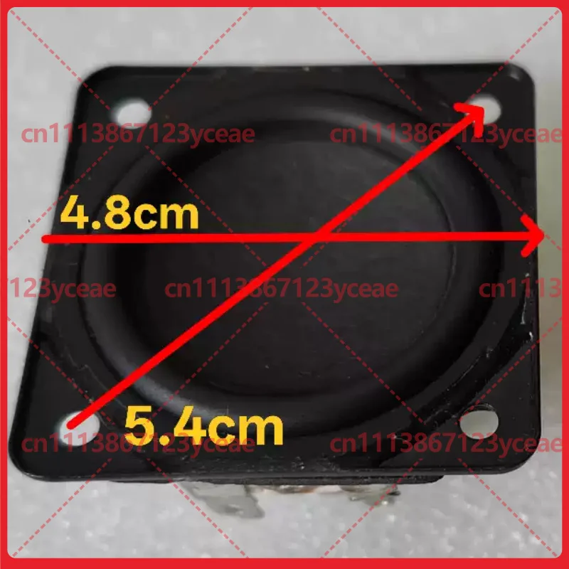 For Audio Repair Modification 1.75 Inch 48x48mm Square Full‑Range Driver Sound Restoration Repair Part