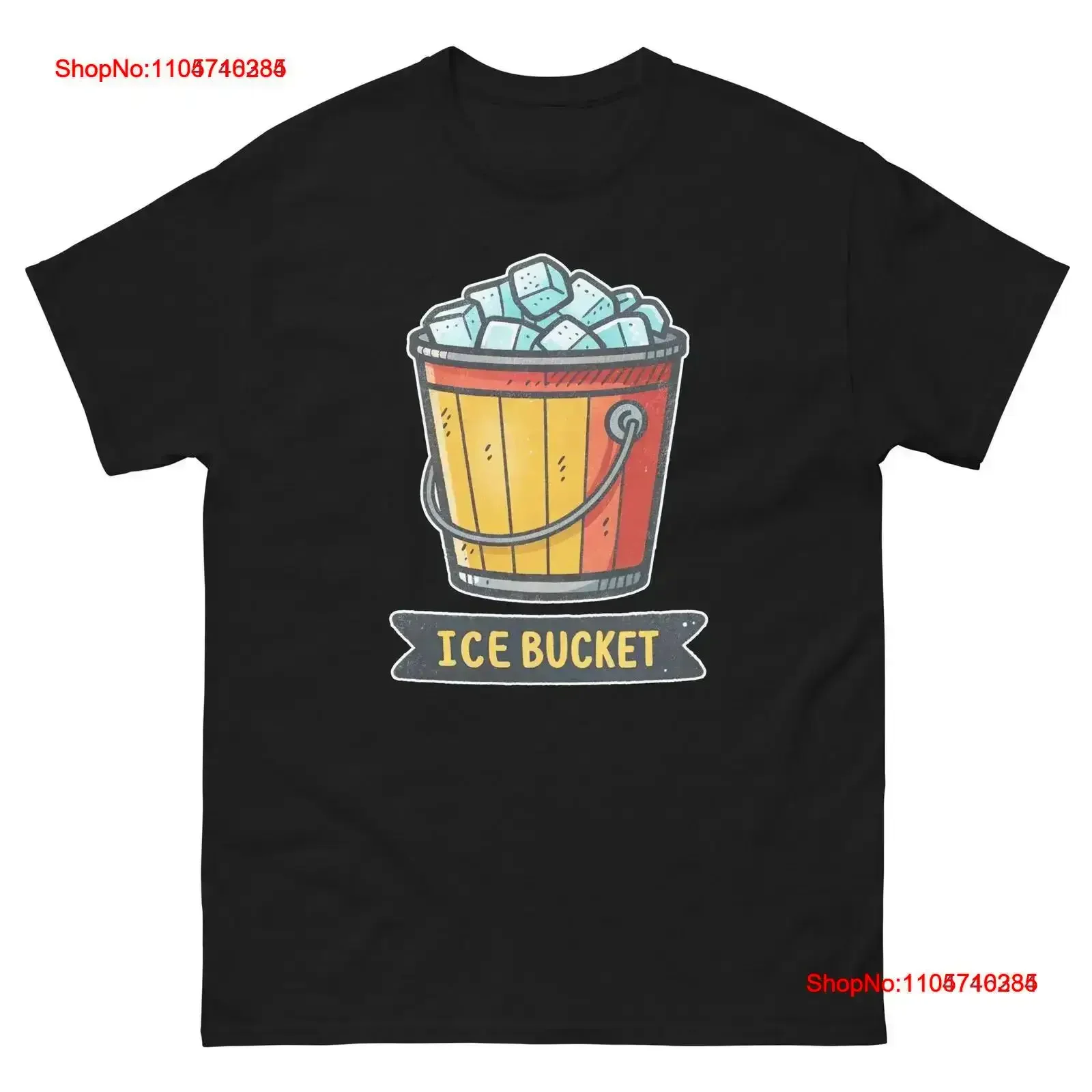 Ice Bucket Party Supplies Items Birthday Event T Shirt vintage Washed Soft Comfortable graphic Versatile Top For Everyday Wear