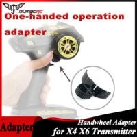 DUMBORC One-hand Steering Wheel Control Handle Adapter Handwheel Adapter for X4 X5 X6 6CH Transmitter Remote Control RC Toy Part