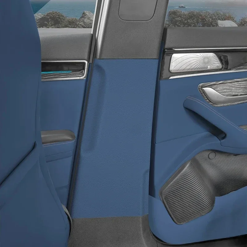 For BYD Seal U Sealion 6 Song Plus DMi/EV 2020-2025 Car B-pillar Scratch-proof Protective Sticker Car Color Middle Pillar Kick-p image 6