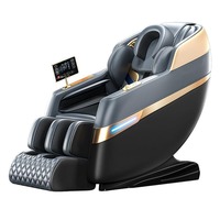 Aiveisi 4D Sl-Track Zero Gravity Full Body Kneading Heating Massage Chair Home 3D Thai Stretch Electric Leg Lift Massage Sofa