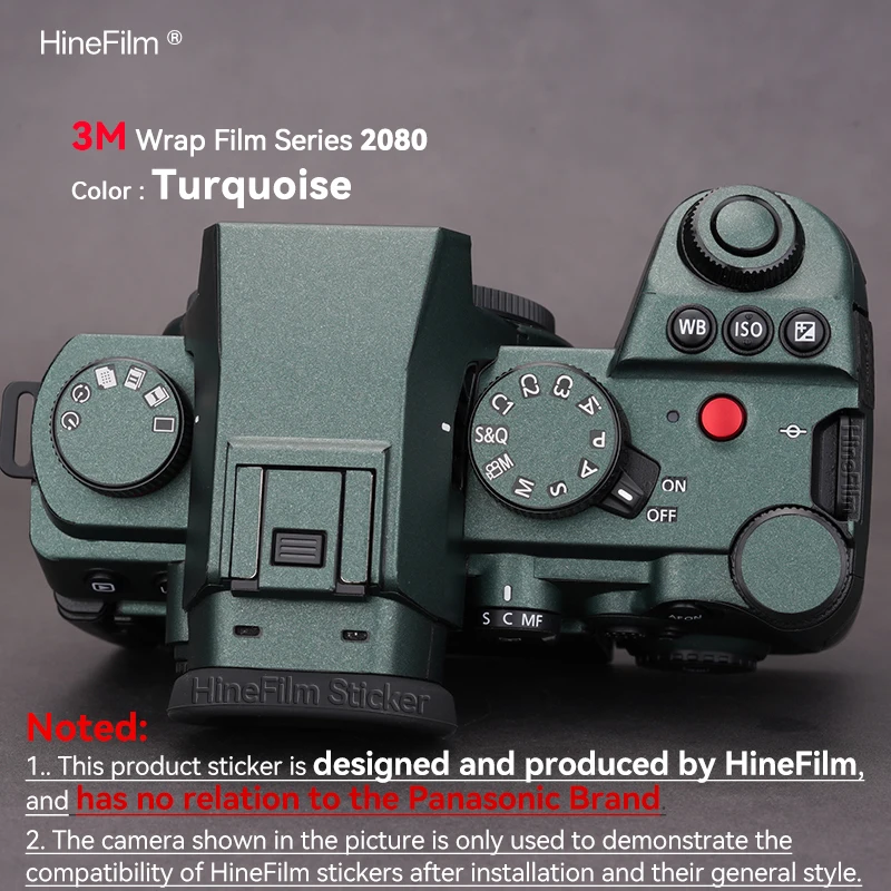 Hinefilm Skin für Lumix S5II Kamera Aufkleber S5M2 Aufkleber Haut für Panasonic S5 II Kamera Aufkleber Anti Scratch S5M2X Wraps Cover – Detail 18