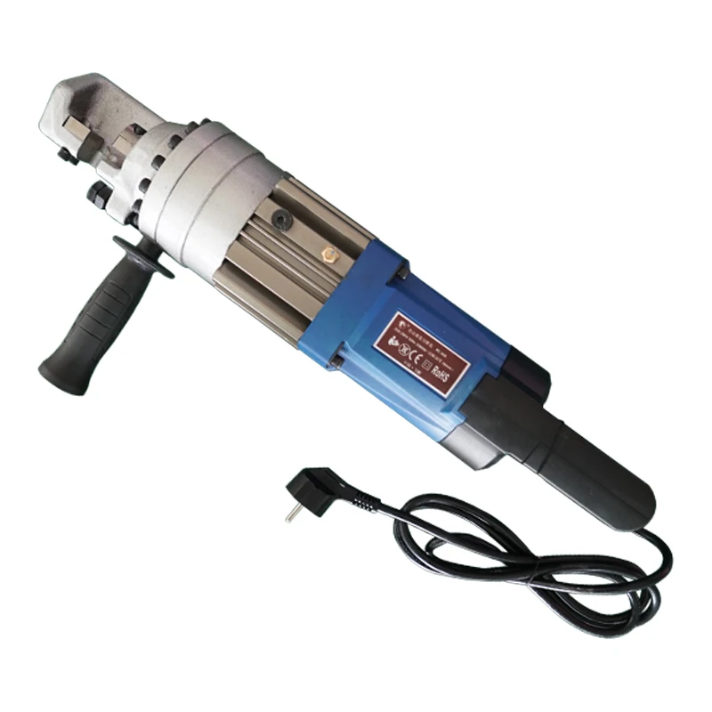 -16A Portable Hydraulic Electric Rebar Cutter Motor 4-16mm Cutting Range 1000W Power 110V/220V Easy Operate For