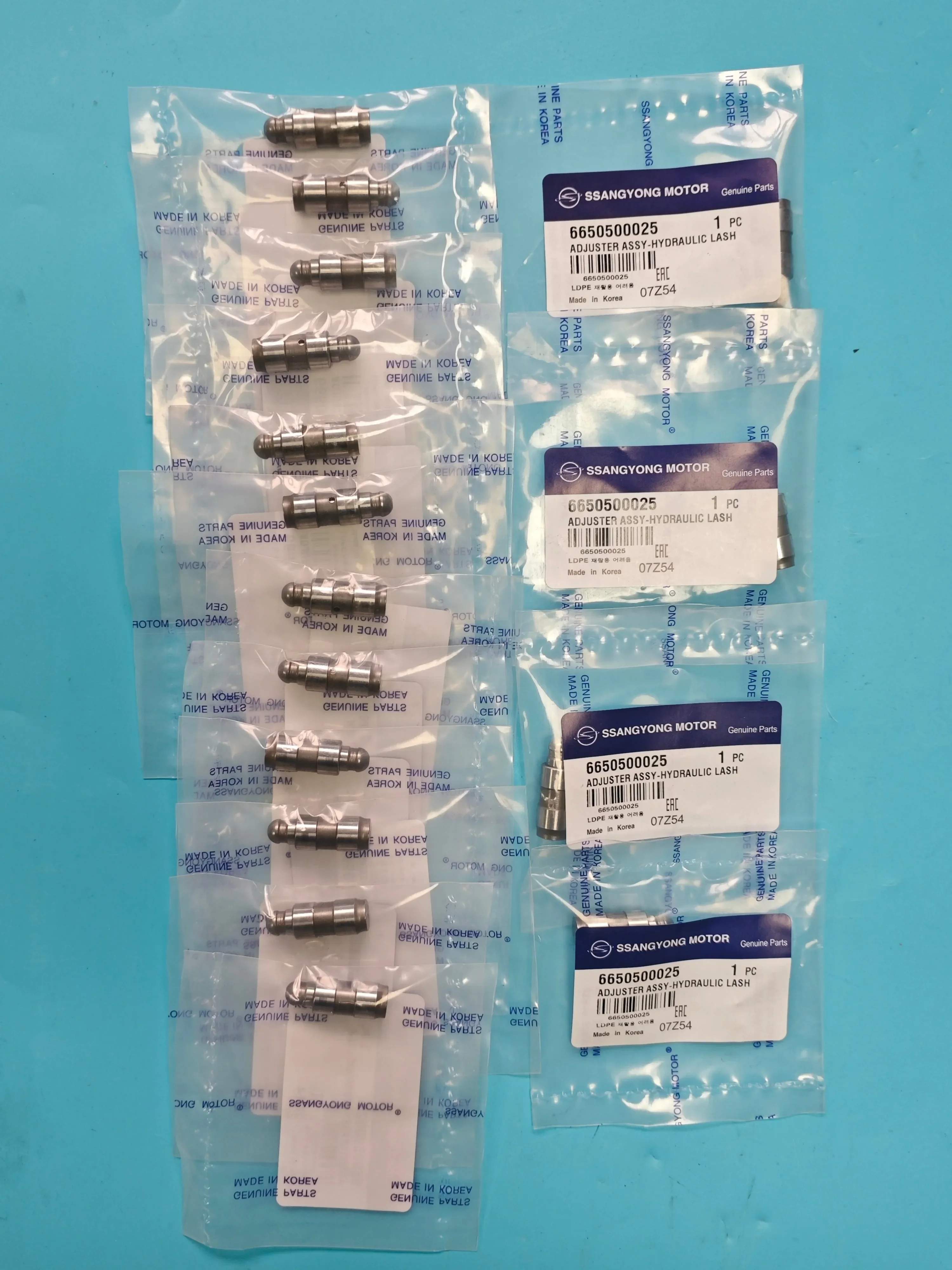 16PC Hydraulic Lash Adjuster Assy 6650500025 For Ssangyong Tivoli/Xlv Rexton G4 Rodius/Stavic Kyron Actyon Sports Musso Sports