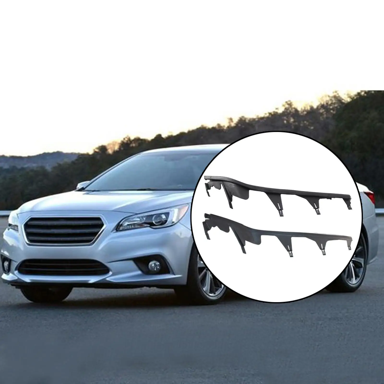 Faixa de cobertura do farol dianteiro do carro 63128384487   para E46 1998-2001 Estável