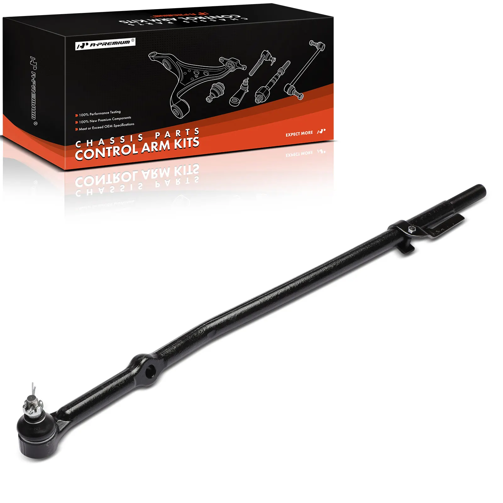 A-Premium Front Right Inner Tie Rod End for Ford F-250 Super Duty F-350 Super Duty 1999-2004 Excursion 2000-2005