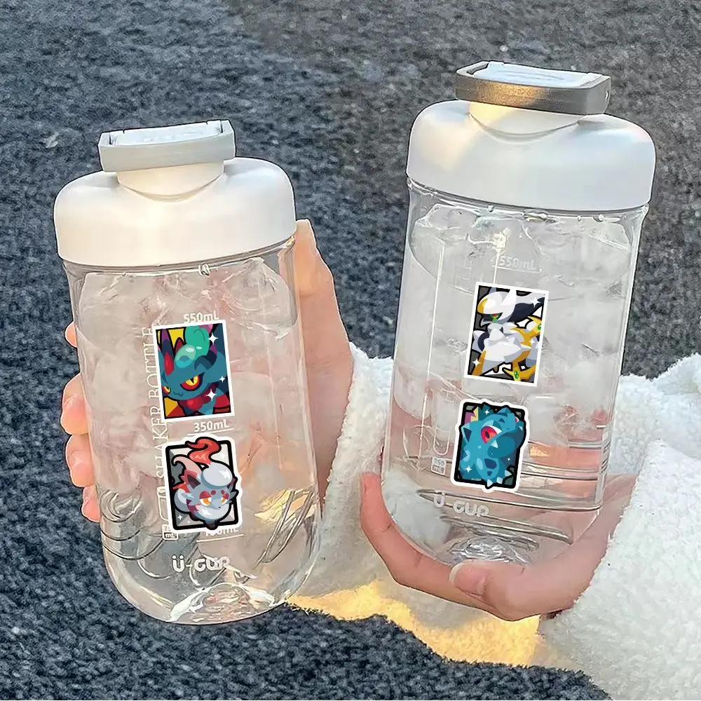 180 Pokémon-Farbblockaufkleber, niedliche Pokémon-Haustiere, kleine Kreaturen, kreative Dekoration zum Selbermachen, exquisites Geschenk für Kinderzimmer – Detail 7