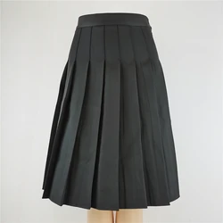 58cm Long Skirts for Women Long Pleated Skirt Korean Fashion Clothing Black White Plus Size Skirt Cosplay HarajukuY2k Clothes