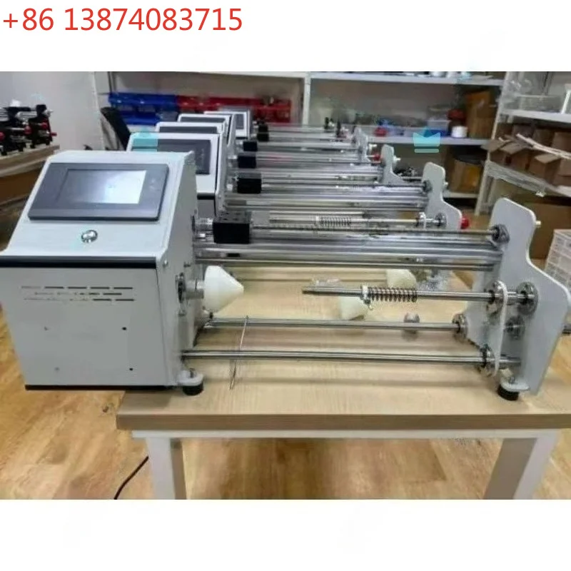 Fiber Optic Cable Winding Machine Automatic Coiler High Speed Precision Winder Equipment for Cable Wire Coiling 1 pcs