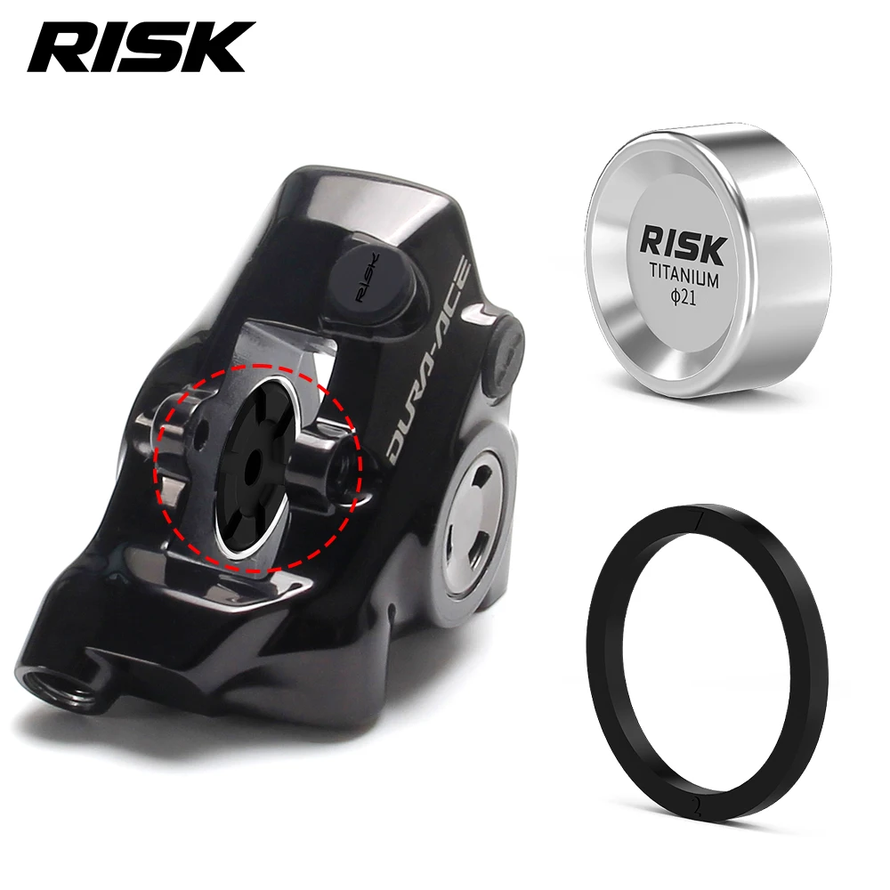 

RISK Road Bike Oil Disc Clamp Titanium Alloy Piston Repair Parts Bicycle Disc Brake Caliper Piston for R7170/R8170/R9270 Brake