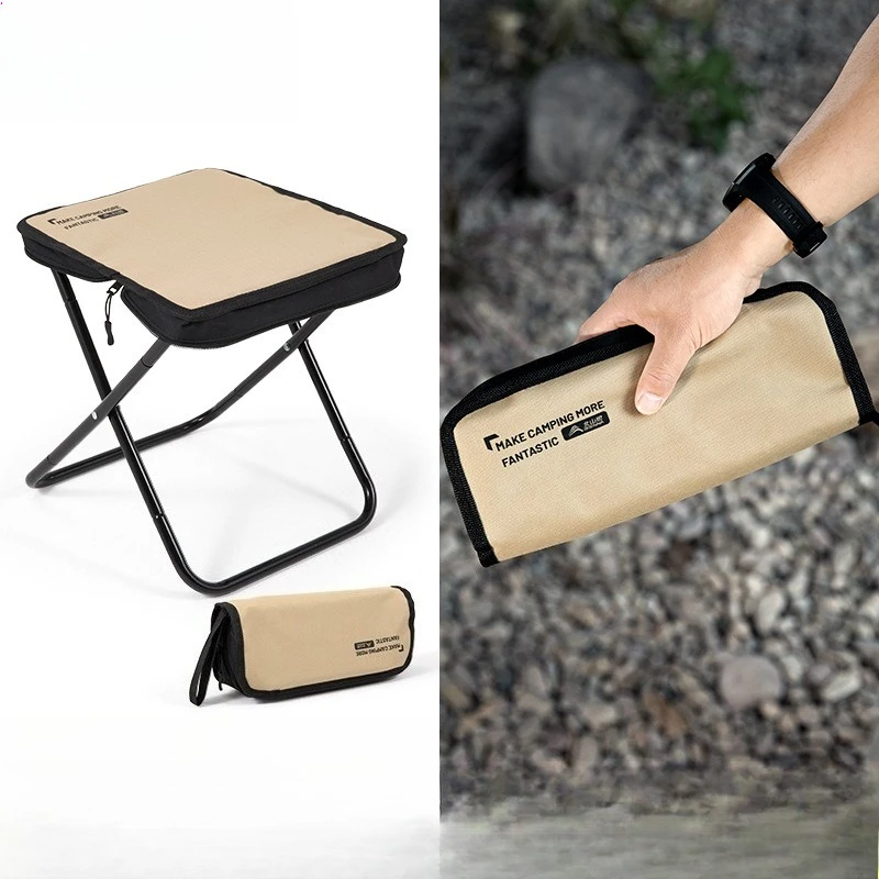

Outdoor Folding Chair - Portable Fishing Chair - Train Small Stool - Camping Chair - Folding Chair - Camping