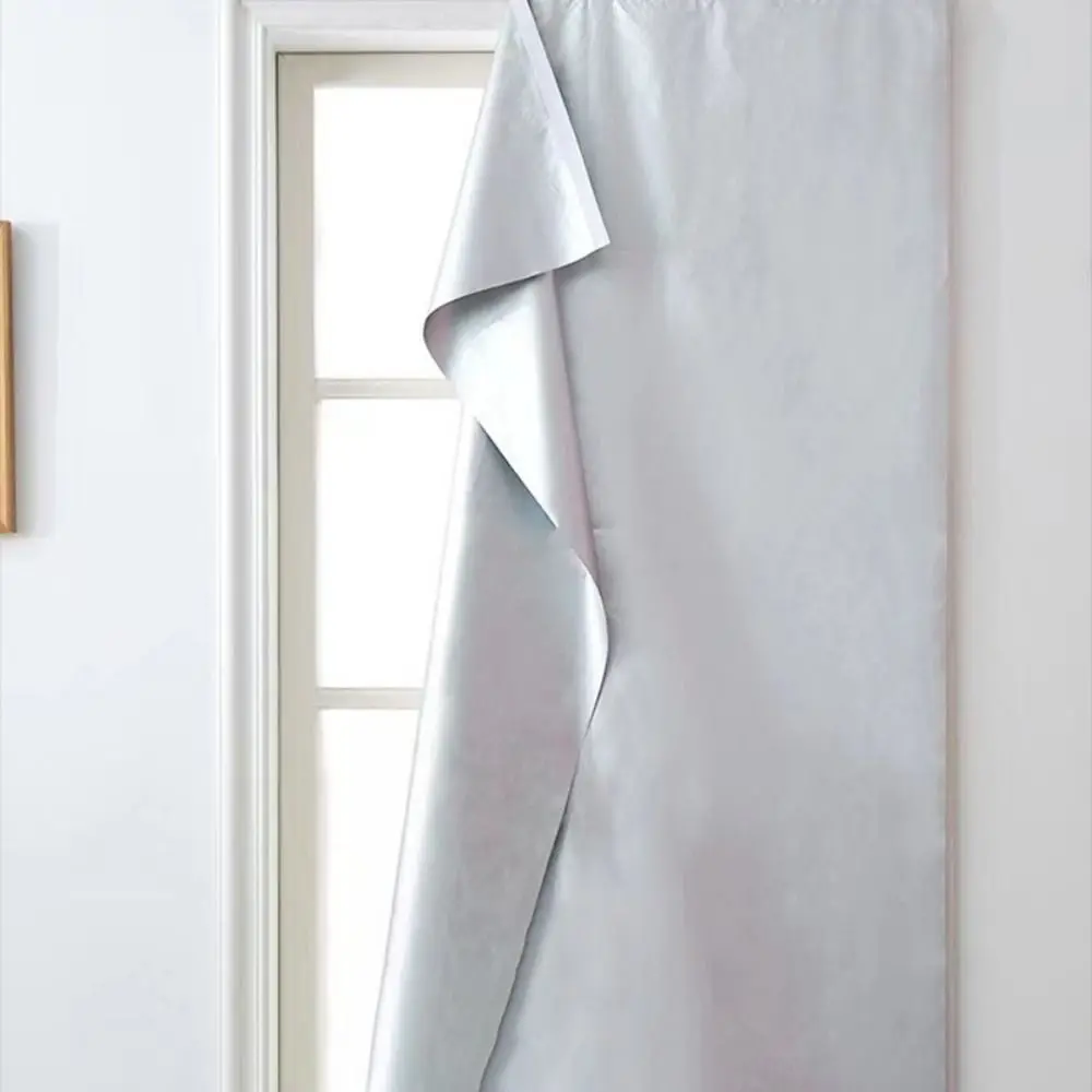 Non-transparent Light Blocking Curtains Sun Protection Fully Shaded Design Punch-free Curtains Punch-free Sunshade Curtain Cloth