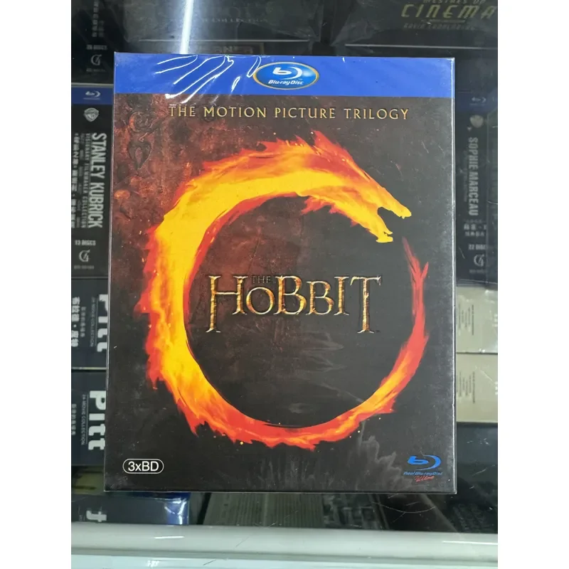 BD Blu-ray Lord of the Rings The Hobbit 1-3 Complete Works 3 Discs 1080p High Definition Collector's Edition Boxed