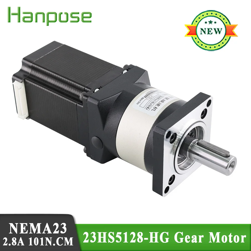 

57 Stepper Motor23HS5128-HG 2.8A 3-1 4-1 10-1 Ratio Planetary 1 Level For 3D Printer Extruder Gear Stepper Motor nema23