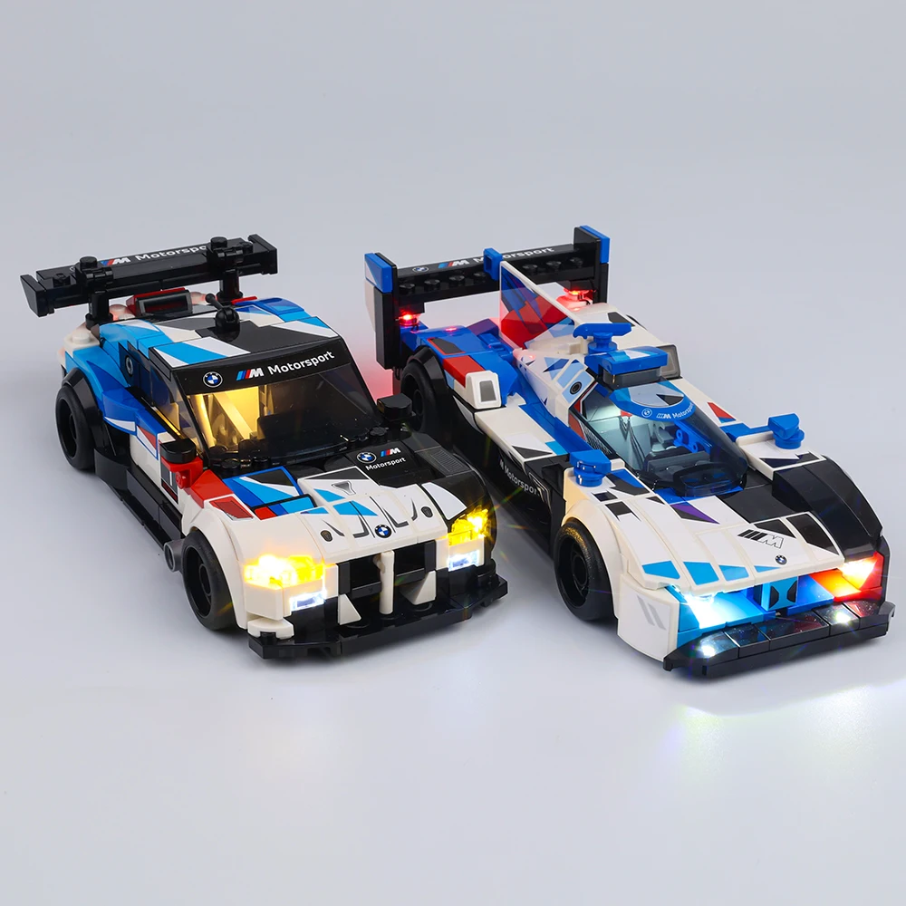 

LED Light Kit For 76922 M4 GT3 & M Hybrid V8 Race Cars Building Lighting Set Not Included Bricks