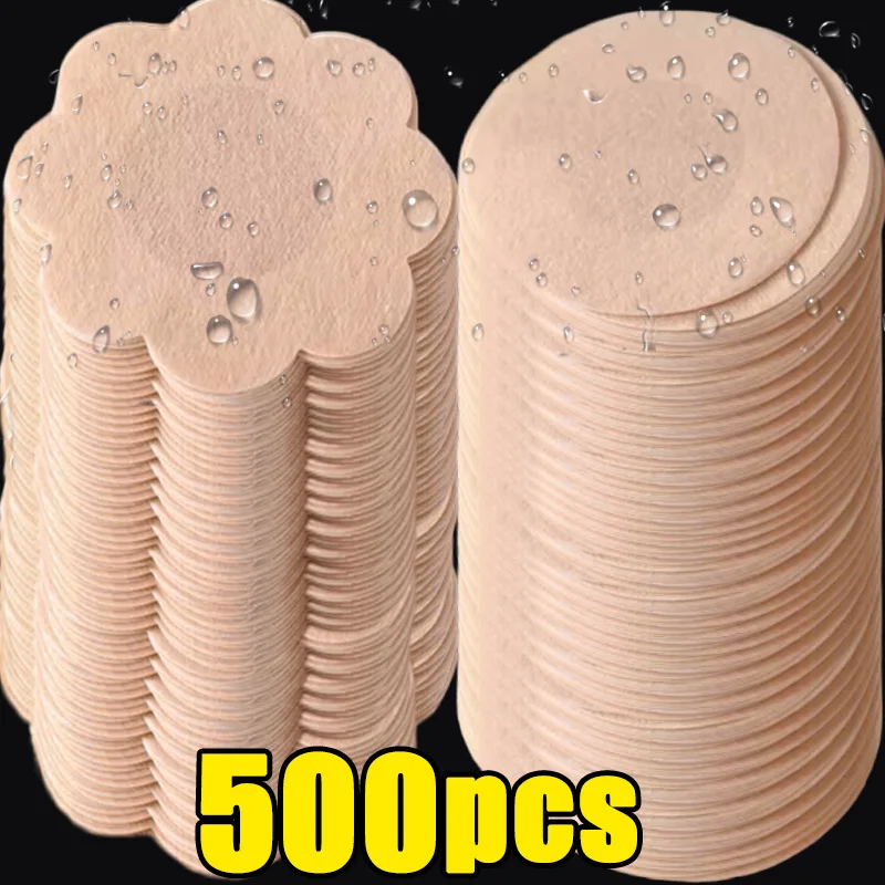 50-500 Uds. Pegatinas para cubrir pezones, cinta para levantar el pecho para mujer, empanadas, autoadhesivas invisibles, sujetador desechable,