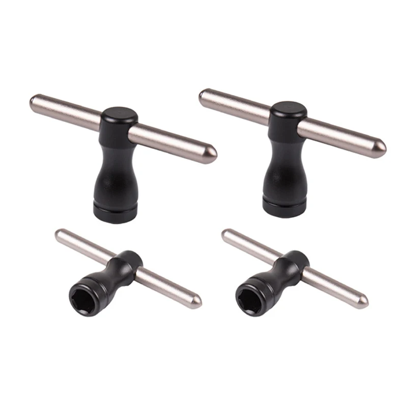 Liga de alumínio m5 chave de parafuso hélice ferramenta de liberação rápida t-soquete para rc drone fpv 2205/2207 motor quadcopter multicopter