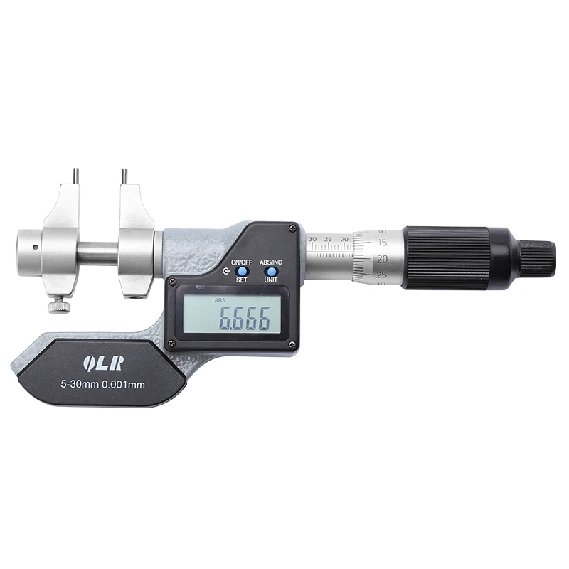 Electronic Inside Micrometers (Caliper Type) :5-30mm/0.2-1.2