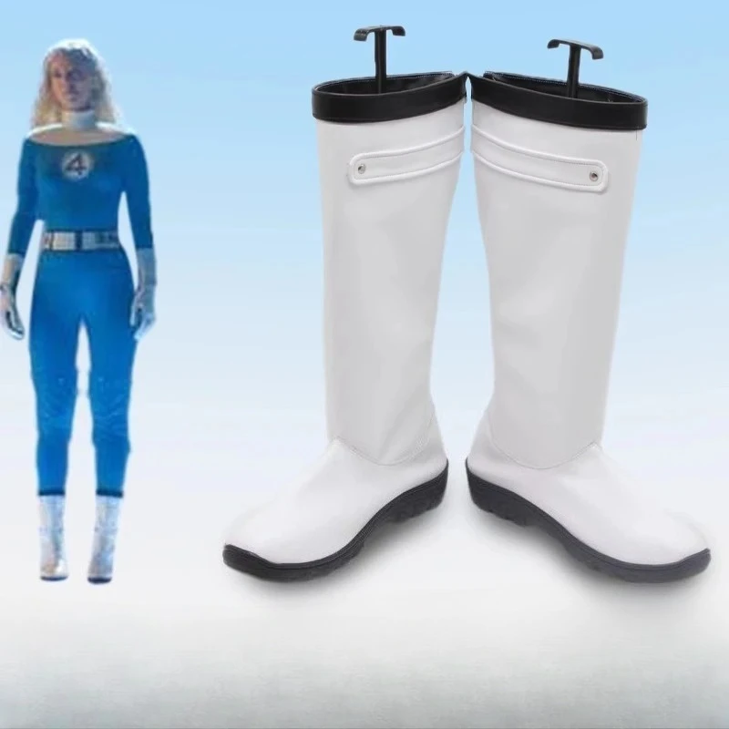 

Cosplay Shoes Fantastic hero Four Invisible Torch/The Thing/Mr Fantastic Boots Halloween Party Costume Accessories Custom Made