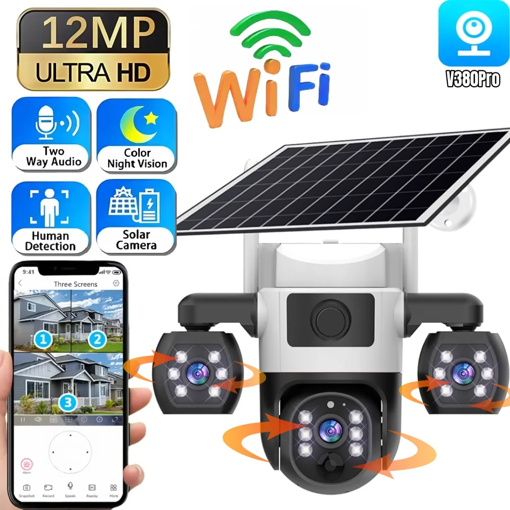 Wifi V380 Pro Solar…