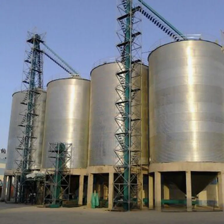 New Design 100T -10000T Temperature and Humidity Silo Hot Galvanized Steel Grain Silo Service Equipment for Sale