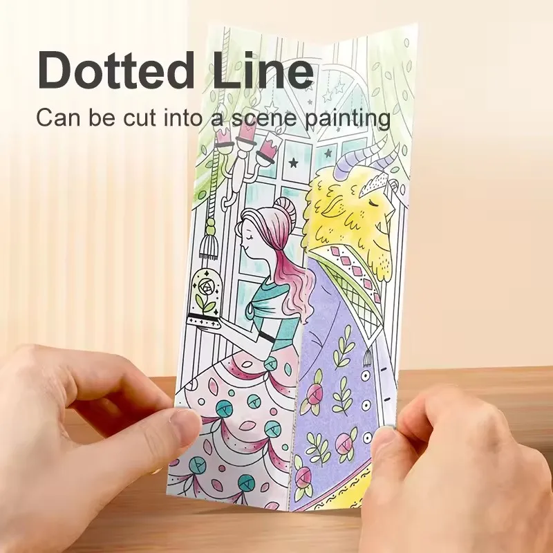 Mideer Kinder Wasser Malbuch Zeichnung Licht Aquarell Malerei Graffiti Kunst und Handwerk Kinder 3 Jahre +