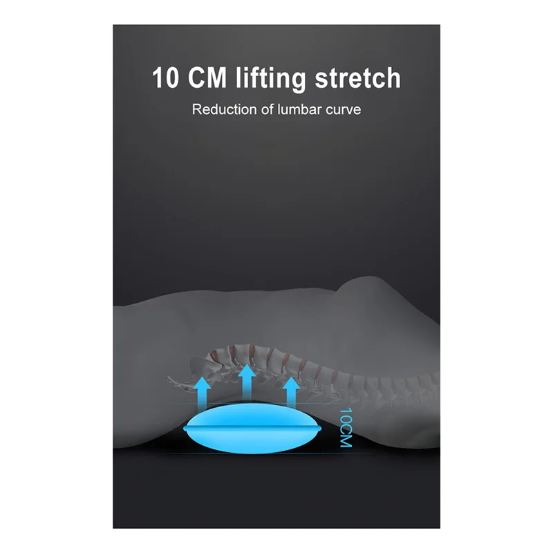 

A27U New Electric Waist Massager Lumbar Traction Air Bag Inflatable Lumbar Spine Body Massage Vibration Relief Healthcare EU Plu