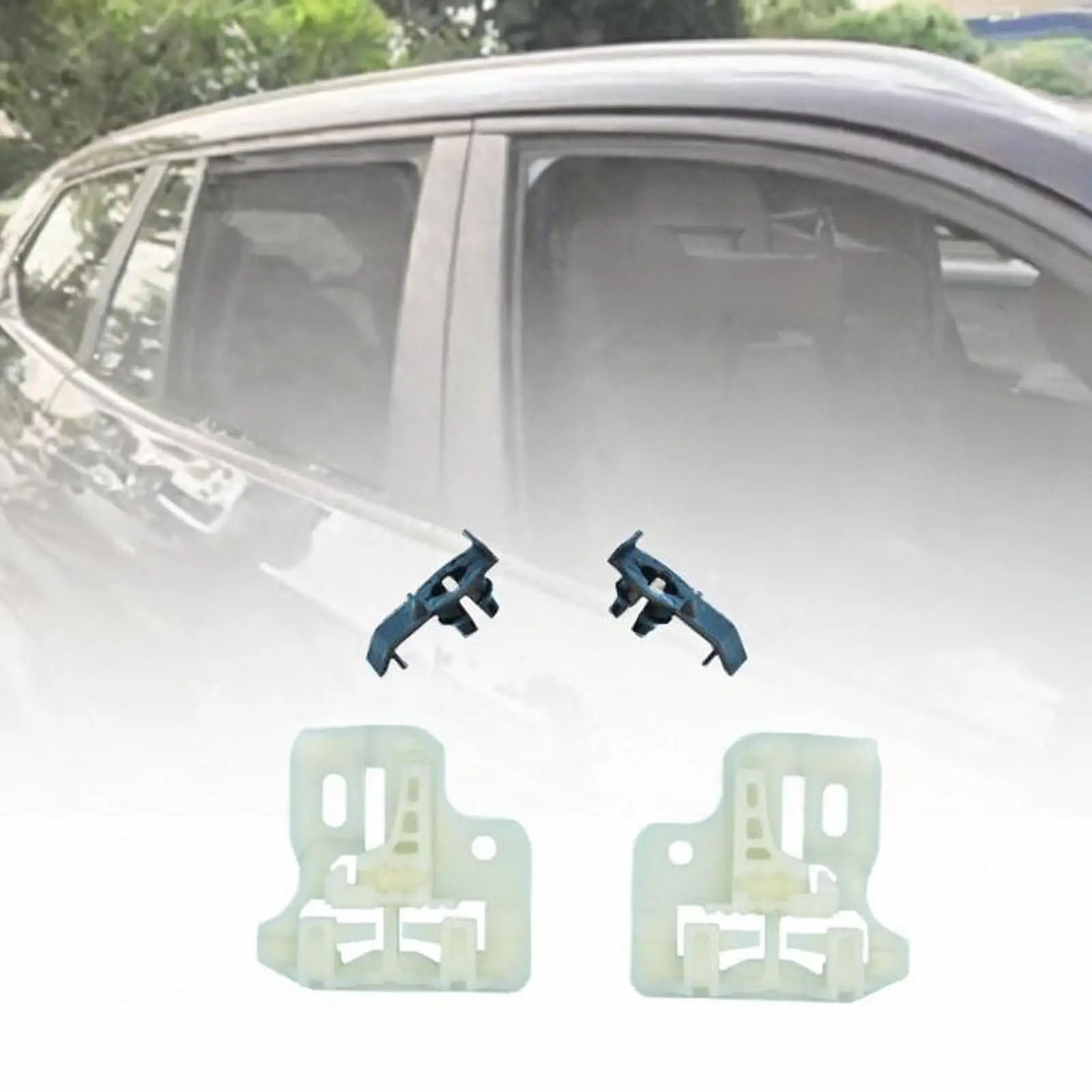 

Window Regulator Repair Clip White Plastic High Performance Auto Accessory for BMW X5 E53 Car Replacement Parts 51338254781
