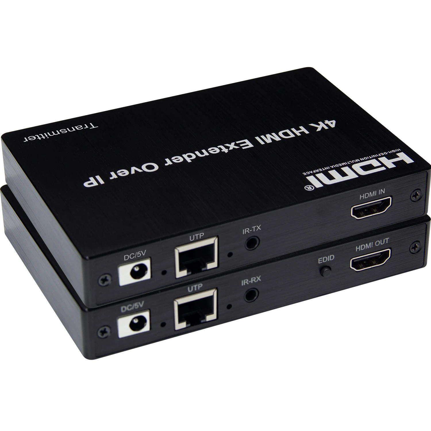 150m HDMI KVM IP Extender Over Cat6 Ethernet Cable 4K Video Transmitter Receiver Support Laptop PC To TV Monitor Mouse Keyboard