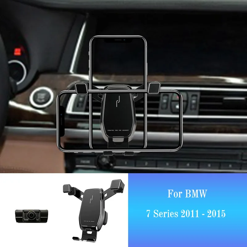 Car Mobile Phone Holder for BMW 7 Series 730i 740i 750i G11 G12 F01 F02 730i 740i 750i 760i Smartphone Car Styling Gps Stand