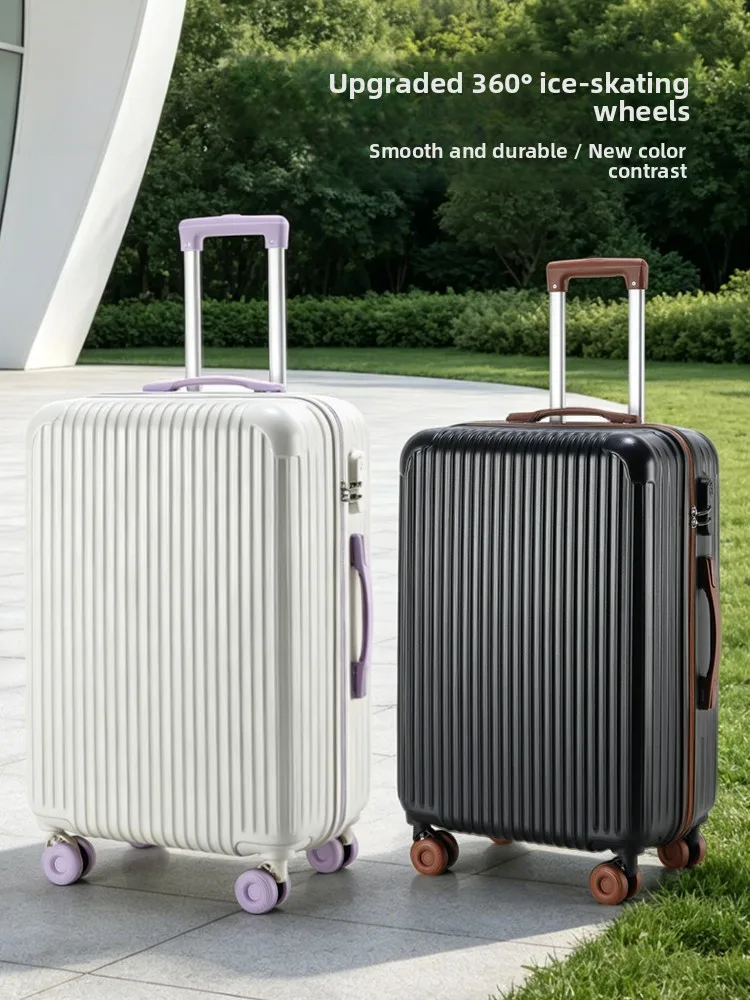 nouvelle-valise-2026-24-pouces-avec-poignee-telescopique-pour-voyage-hommes-femmes-roues-silencieuses-durables-fermeture-Eclair-style-tendance-pour-voyages-d'affaires