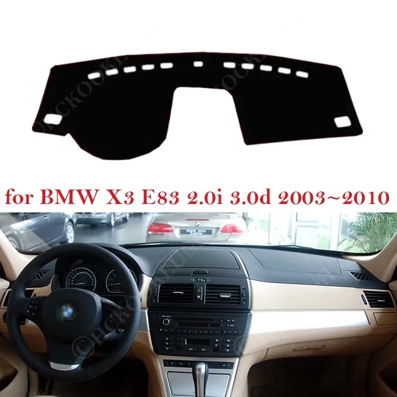 Dashboard Cover Dash Board Mat Carpet Pad for BMW X3 E83 2.0i 3.0d 2003 ~ 2010 Pad Rug Sunshade Cape Cushion 2009 2008 2007 2006