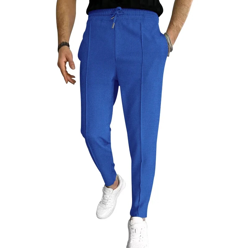 2024 Amazon Sommer neue Herren europäische und amerikanische unabhängige Station Kordel zug Sport Freizeit hose für Männer – Detail 18