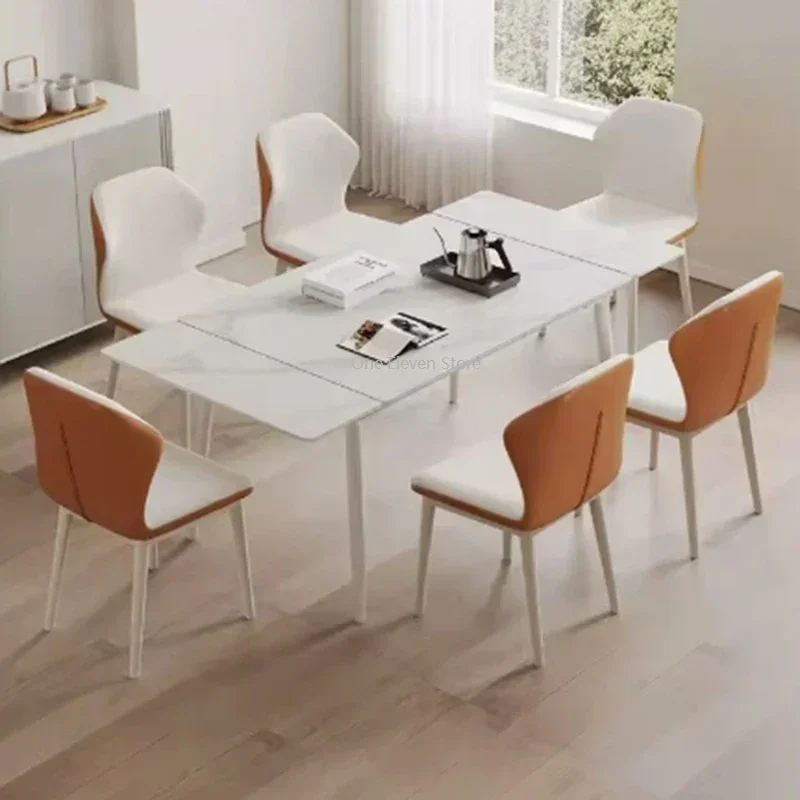 

Extendable Dining Table Service Room Cafe Restaurant Tables Kitchen Extendable Dinning Modern Rooms Mesa Plegable Oval Home