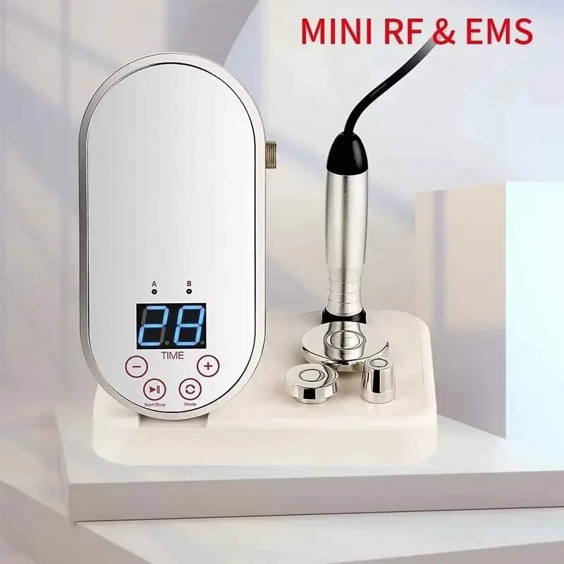 Upgrade Bipolar RF And EMS Skin Collage Rejuvenation Radio Frequency Heat Therapy Body Shaping Facial Tightening Lifting Machine