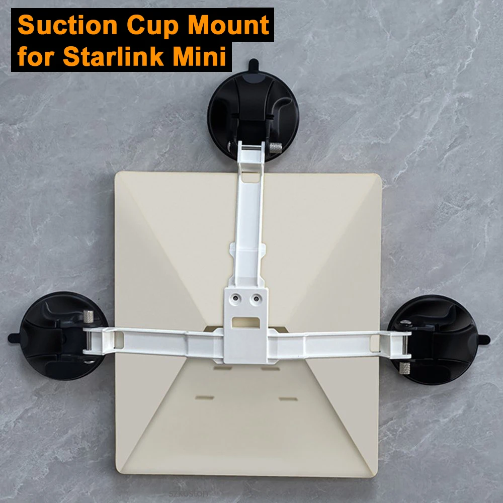 

Автомобильный держатель на присоске для Starlink Mini, монтажный комплект для окон и люков на крыше для автофургонов, яхт, подставка для мини-аксессуаров Starlink