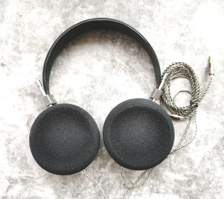 High-end DIY custom hifi fever monitor headphones open type 40mm large unit moving ring female poison headphones