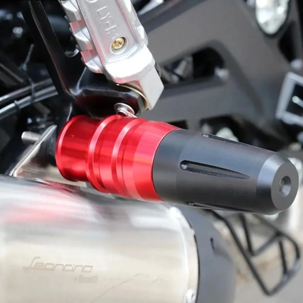 لهوندا NT1100 XL750 TRANSALP Transalp 750 2023 2024 2025 2026 ملحقات الدراجة النارية جزء العادم المنزلق المضادة للتصادم حامي #4