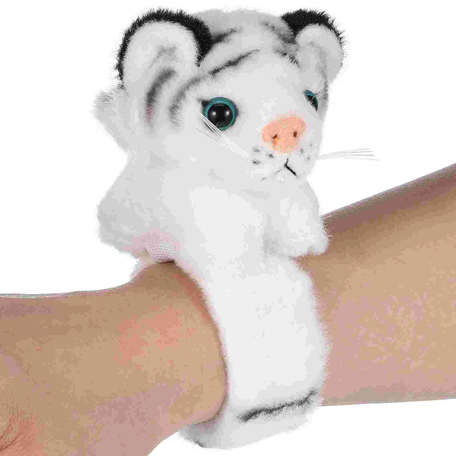 Stuffed Animal Slap Bracelet Jungle Themed Bracelets Pattern Bands Pp Cotton Child Toys