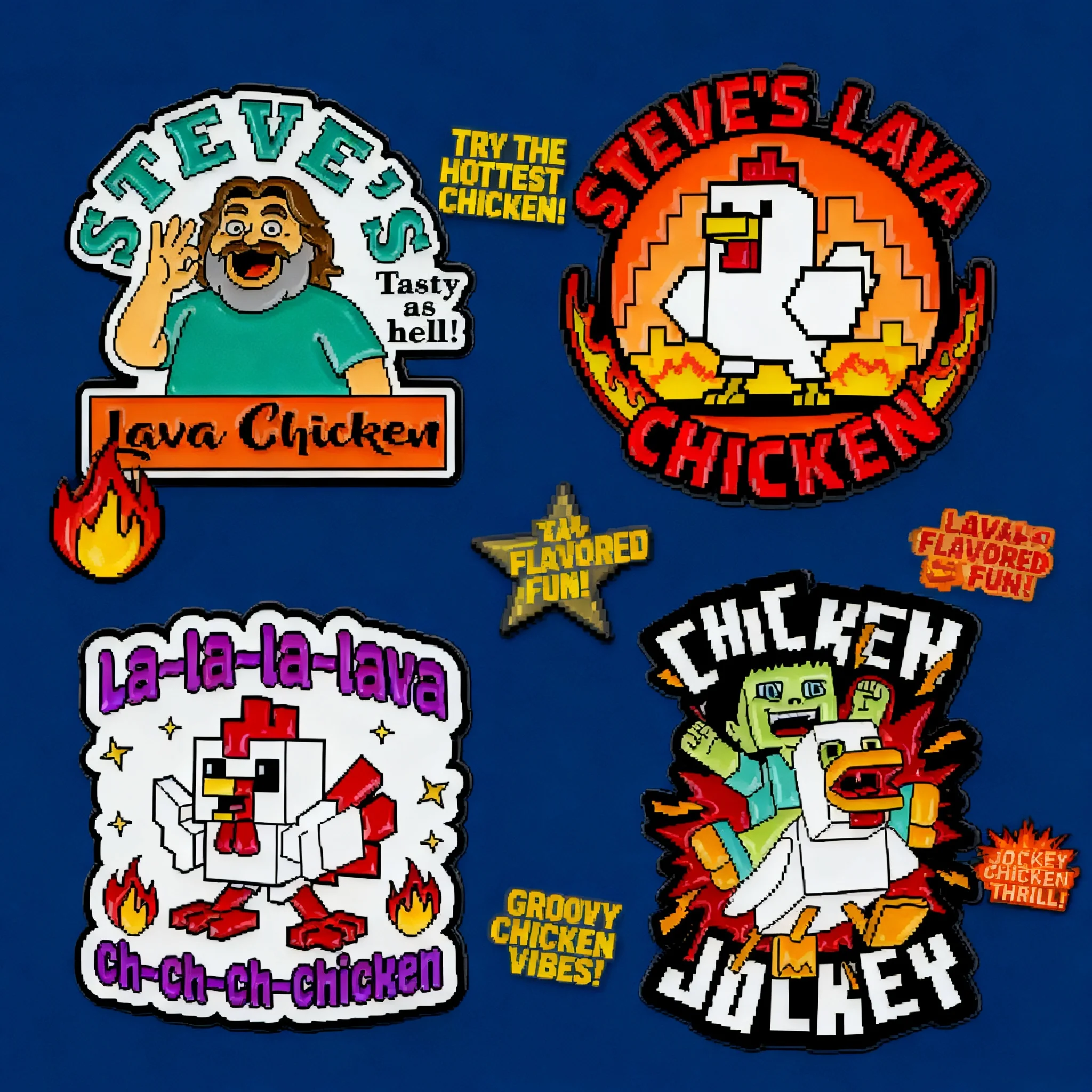 

Pixel Game Brooches Pins Alloy Badges Fashion Accessories for Clothing Bags Cross Border Wholesale Hot Selling