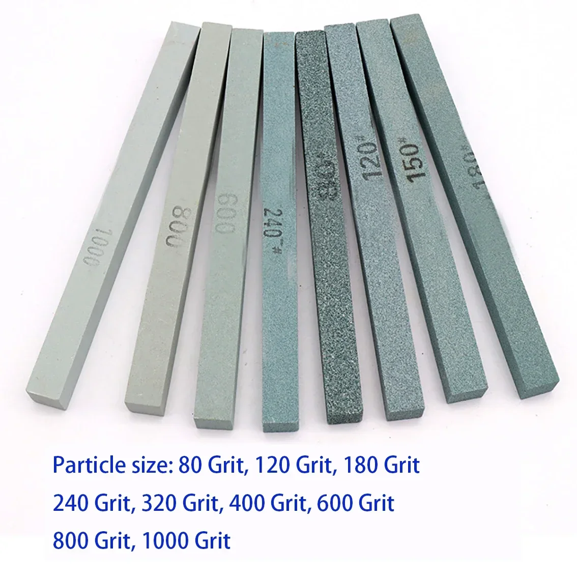 

1Pcs Fine Grinding Oil Stone Strip 60-3000 Grit Silicon Carbide Whetstone for Jade Jadeite Mold Polishing Metal Sanding DIY Tool
