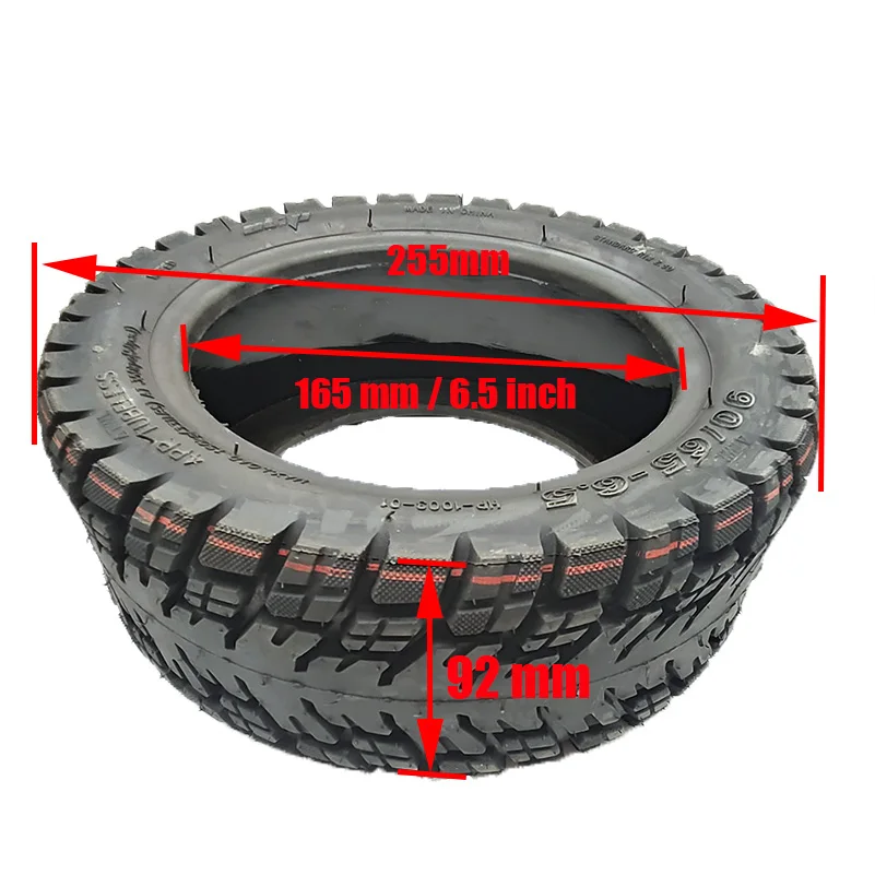 11 Inch 100/65-6.5 Tubeless Tire 90/65-6.5 Jelly glue anti puncture vacuum tire Off-Road  scooter accessories