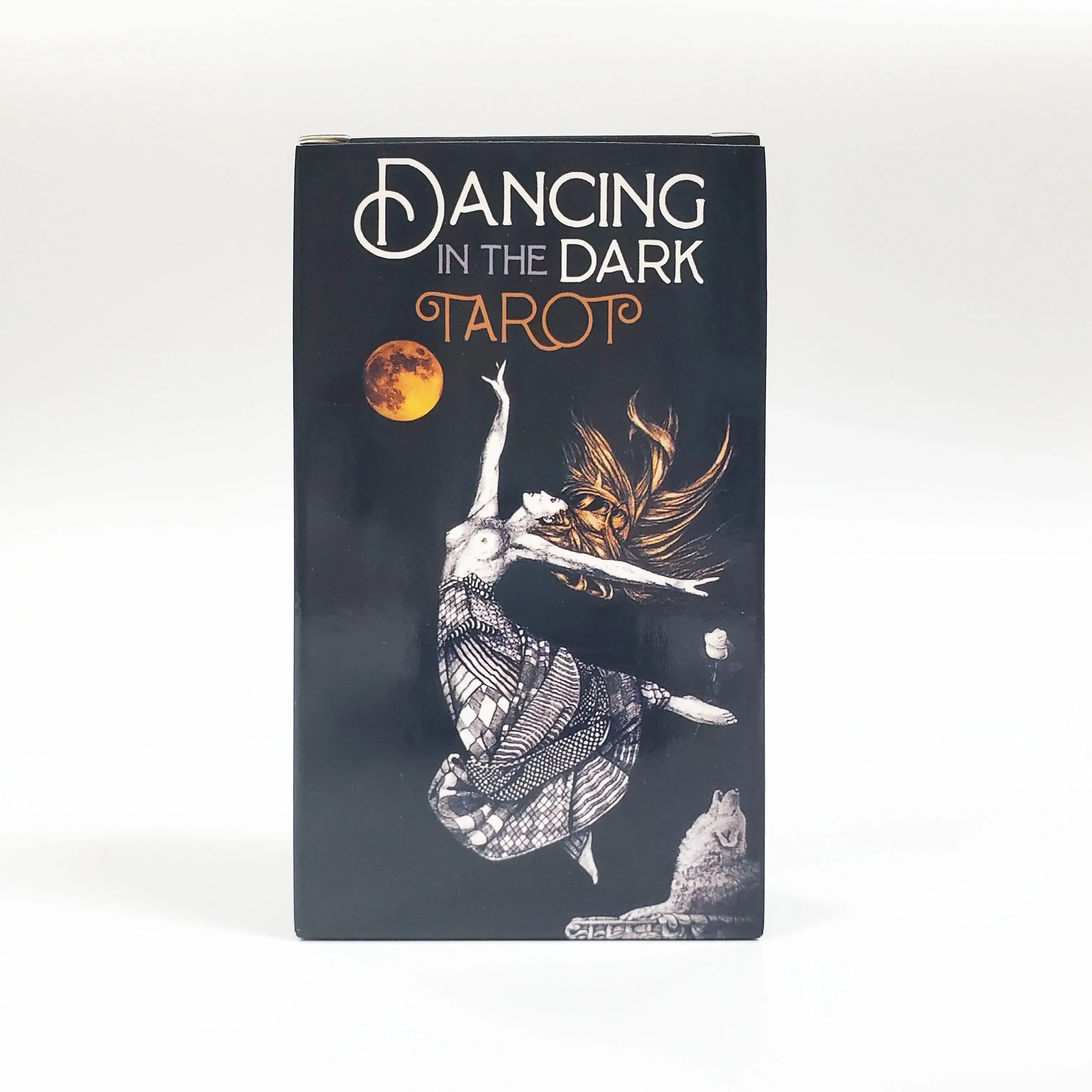 Dancing In The Dark Tarot Cards English Version Oracle Cards for Divination Fate Beginners Tarot Deck Board Game for Adult